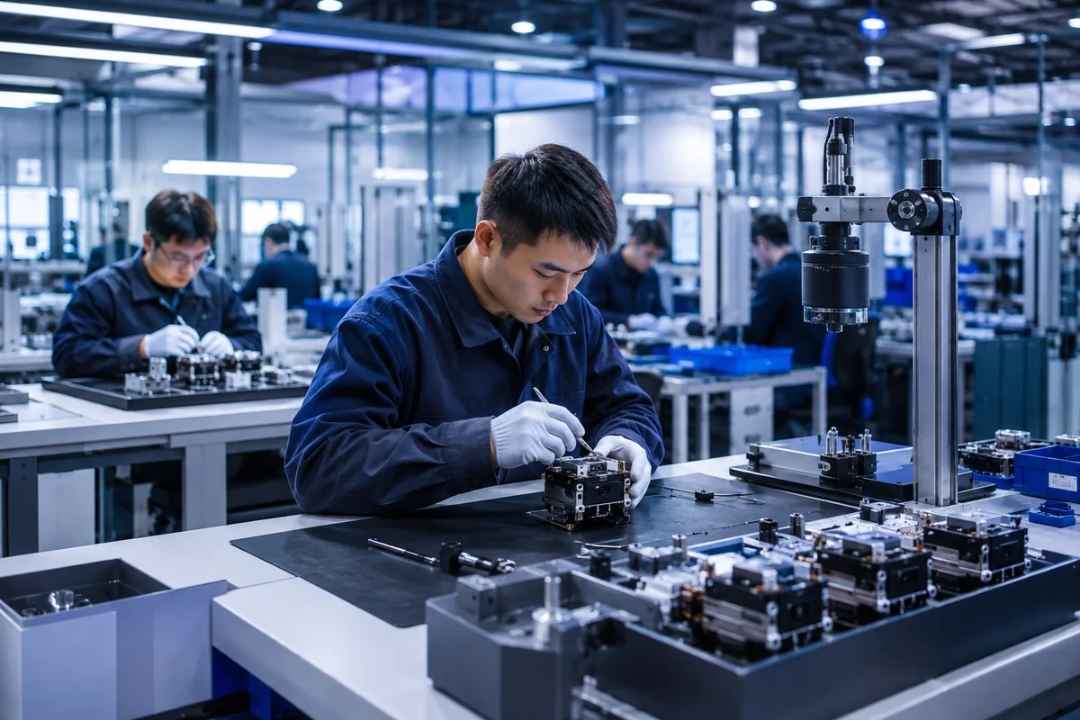 Precision product assembly workshop