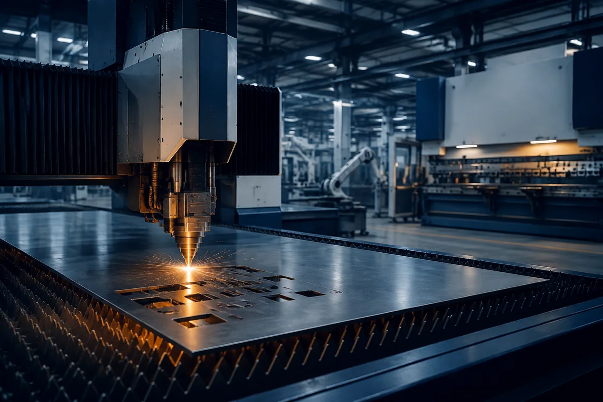 Sheet metal fabrication workshop